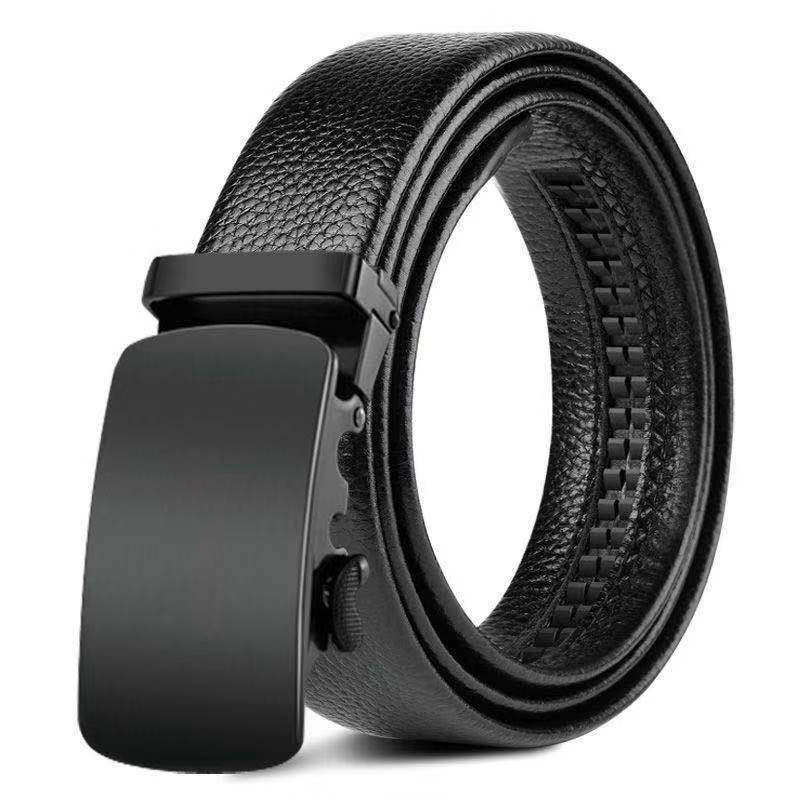 Men's automatic buckle belts for young m...