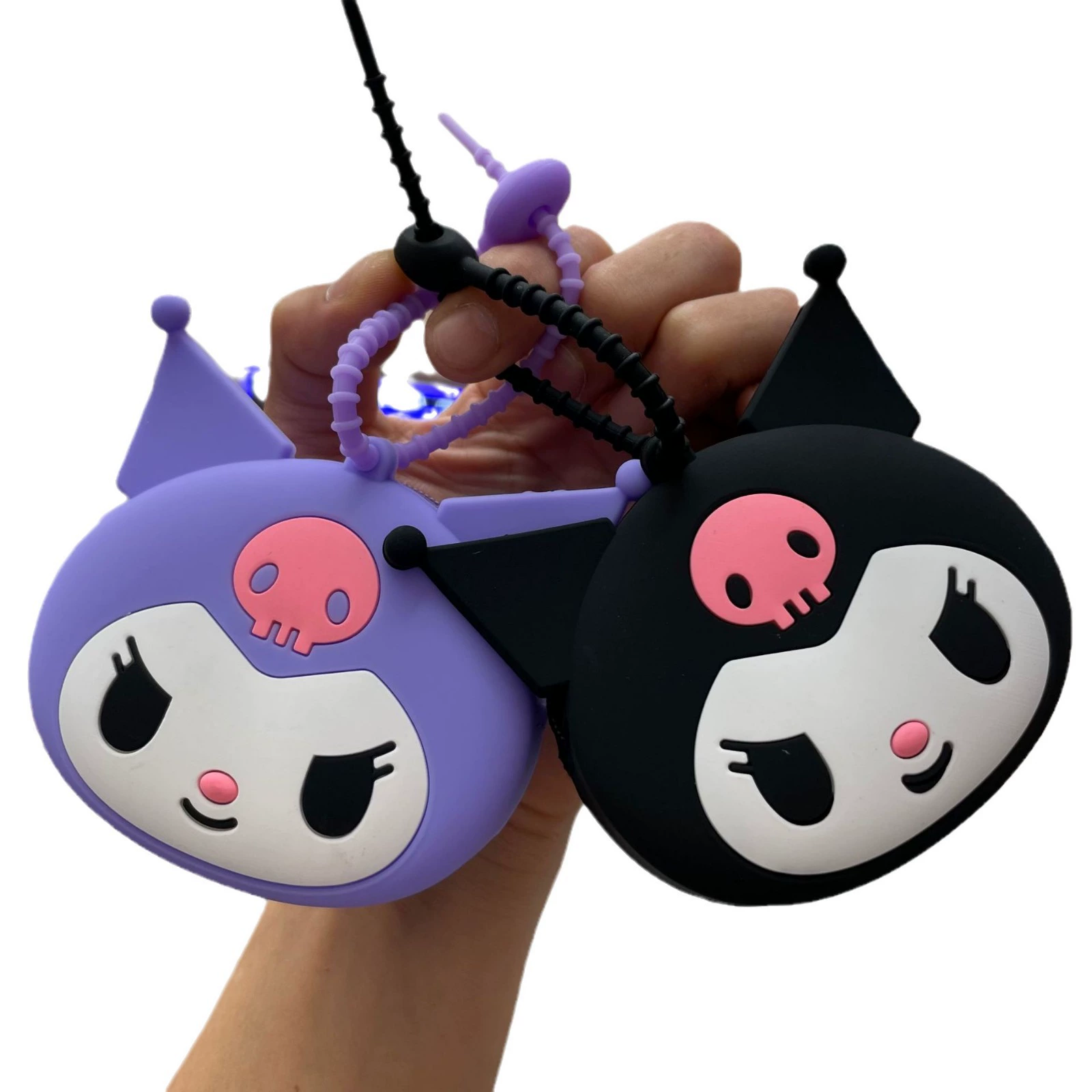 Sanrio силиконовый кошелек, сумочка для ключей, брелок, подвеска, подарок на день рождения