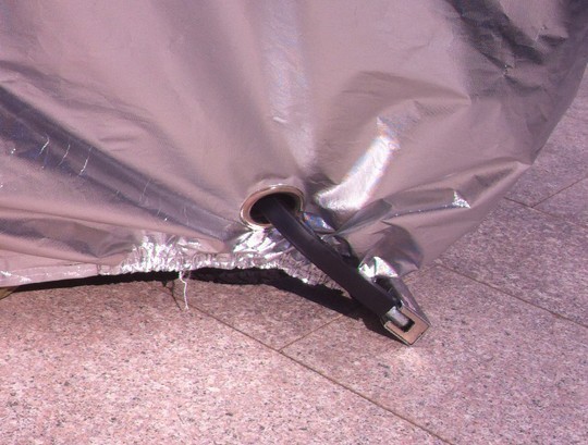 Aluminum Foil Sun Protection Car Rainproof and Dustproof Electric Car Cover Scooter Car Cover Manufacturer Supply