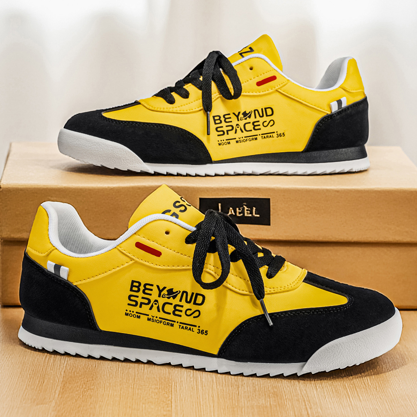 Plus-Size Men's Shoes, Versatile Trendy Casual Sports Shoes, Fashionable Shoes, Autumn Running Shoes, One-Piece Dropship_vogvips.com
