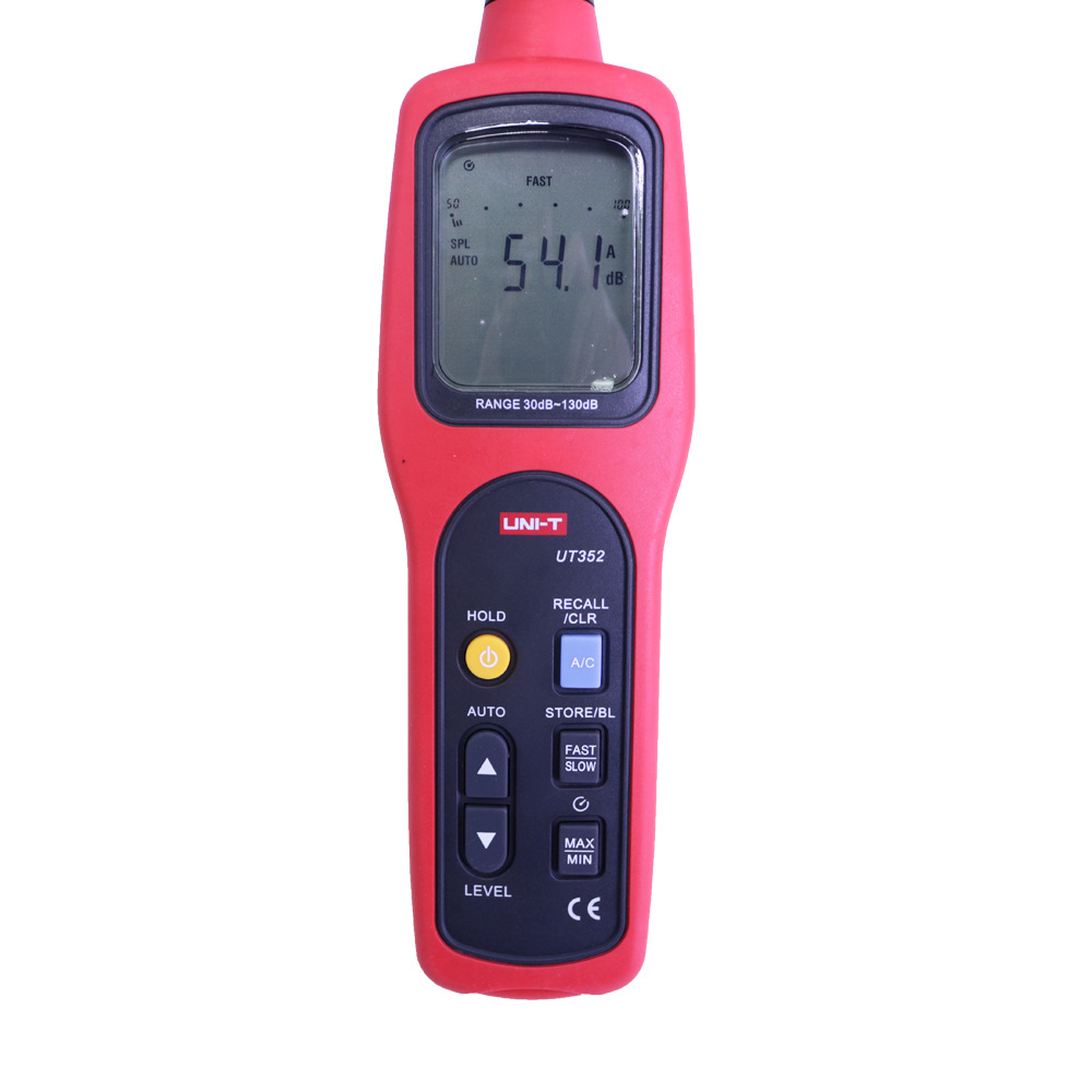 UNI-T UT352数字声级计分贝计噪声测试仪范围80-130db