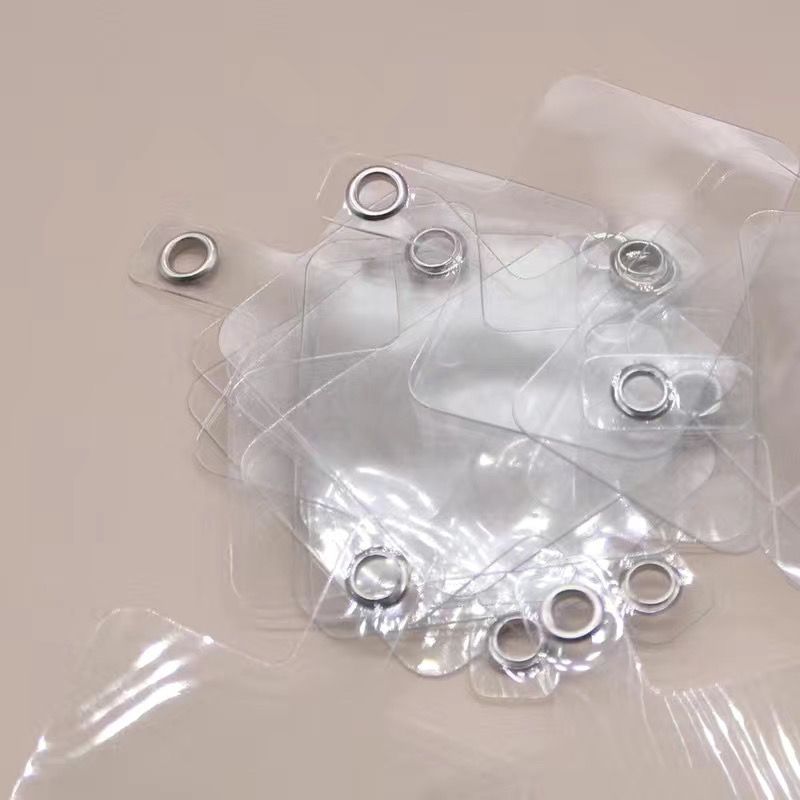 Mobile phone anti-loss clip fixing card sturdy and durable lanyard thin patch transparent high-end crossbody for backing