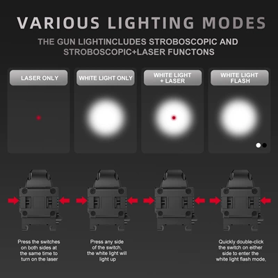 Strong Light Red Laser – UV fənərlər