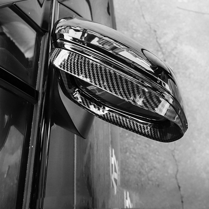 Lynk & Co – Rearview mirror rainproof sticker Rain Eyebrow For - lk06-full-coverage-mirror-eyebrow-2pcs-carbon-fiber-pattern