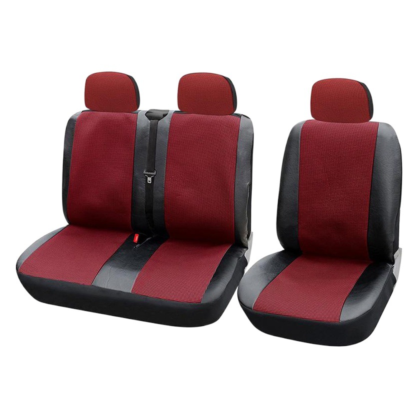 Comercio exterior caja de camión caliente camión Primera fila 2 + 1 cojín del asiento cubierta cuatro estaciones universal coche grande especial