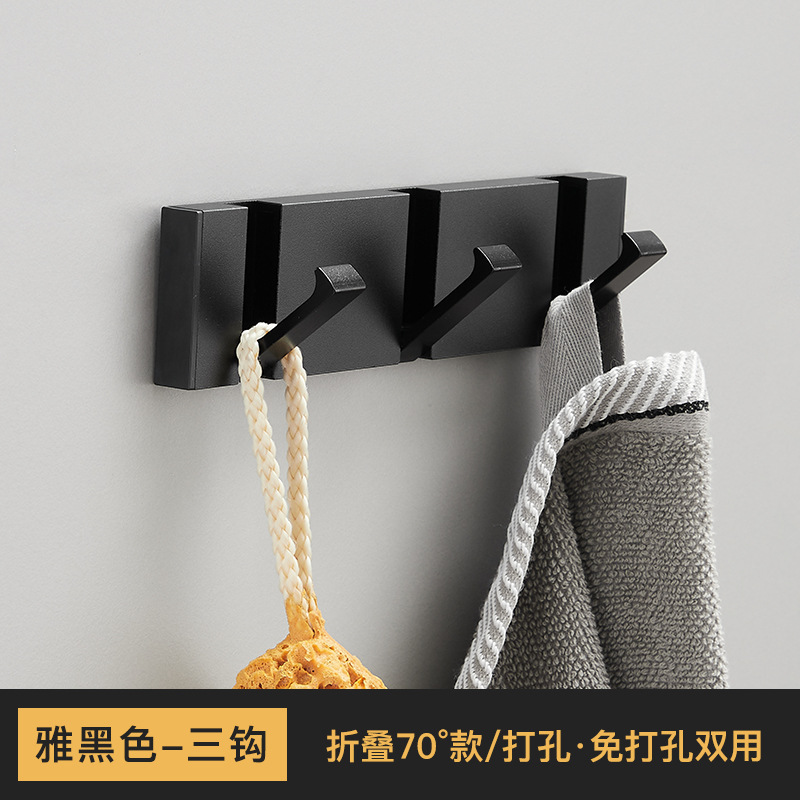 Gancho invisible creativo luz del hogar gancho de lujo perforador-puerta libre gancho oculto puerta de entrada gancho plegable