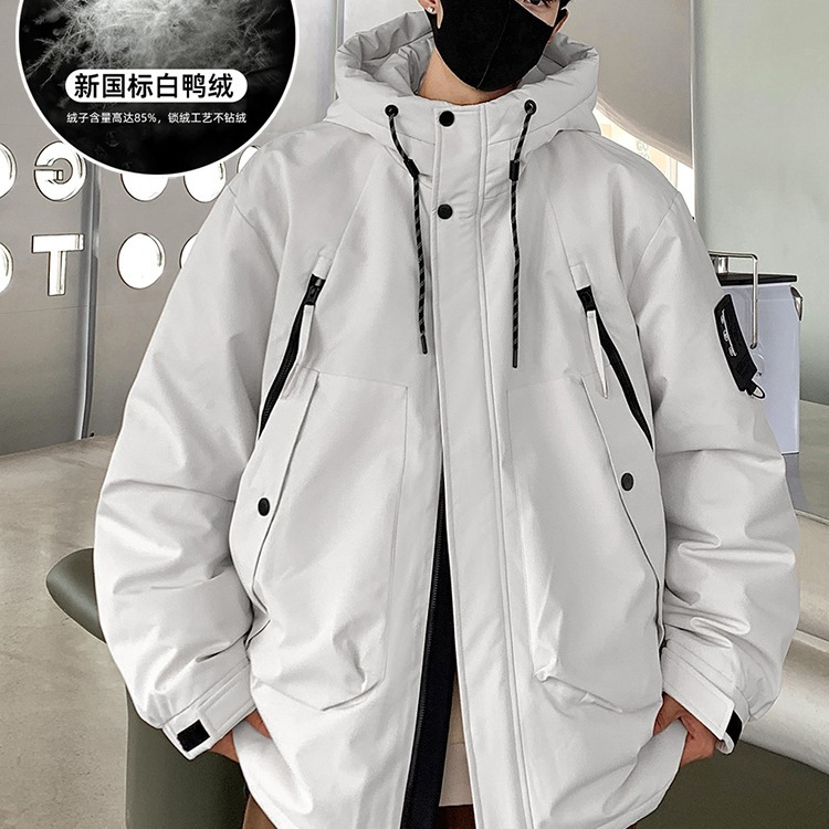 Fashionable trend demi-season windproof keep warm down jacket with…