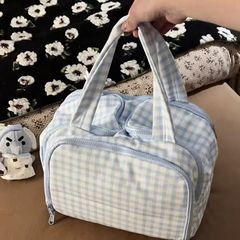 多機能大容量ポータブル収納化粧品バッグ旅行用トイレタリー化粧品バッグパーティション乾湿分離新しいポータブル