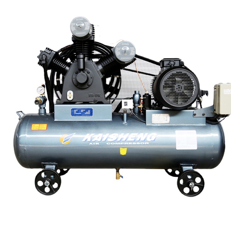 现货批发零售电气双控空压机HTA-120X排气1m3/min活塞式医用