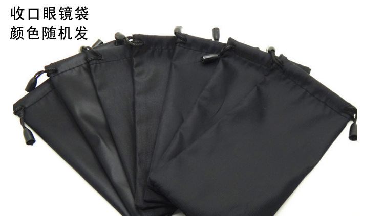 Caixa de gafas cubierta por el cielo y la tierra bolsa de tela de gafas tarjeta de prueba de polarización destornillador multifuncional de moda coreana