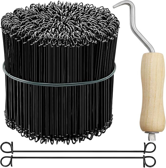 厂家现货批发双圈扣丝建筑捆绑16#不锈钢打包丝纤维工具