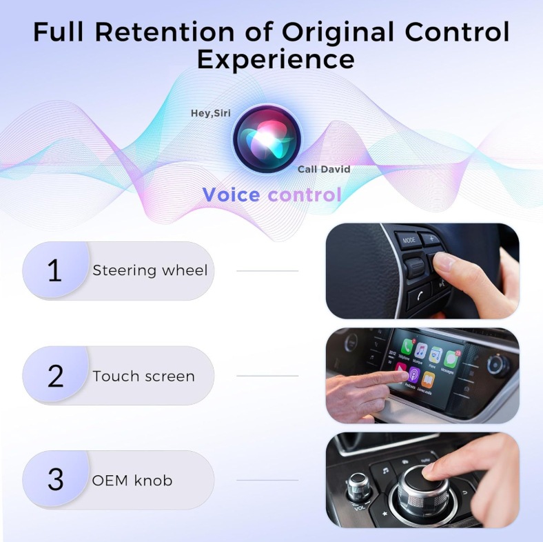 Wireless Carplay Car USB 2-in-1 Apple Android Auto 2-in-1 Screen Projection Overseas Youtube Interconnection