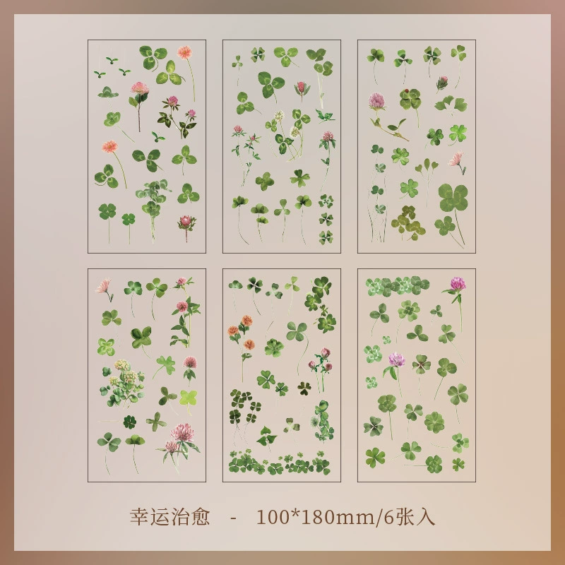 Children's Sticker Set, Custom Floral Planner Stickers, Assorted Designs (Single Pack)