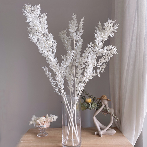 Everlasting flowers, rich leaves, dried flowers, bouquets, high-end diy materials, decorative ornaments, Mother's Day gifts, wedding supplies