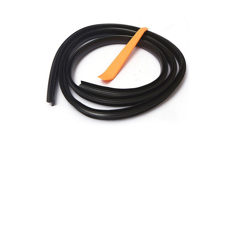 Уплотнительная лента переднего лобового стекла резиновая уплотнительная лента центральной консоли автомобиля ненормальная звукоизоляция Резиновая полоса уплотнительная лента