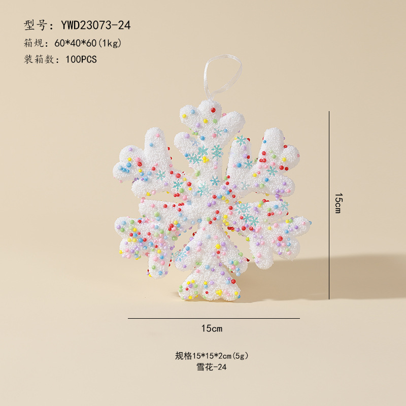 Ventas transfronterizas de muletas coloridas decoraciones de Navidad dulces adornos de árbol de Navidad colgante dopamina props de disparo