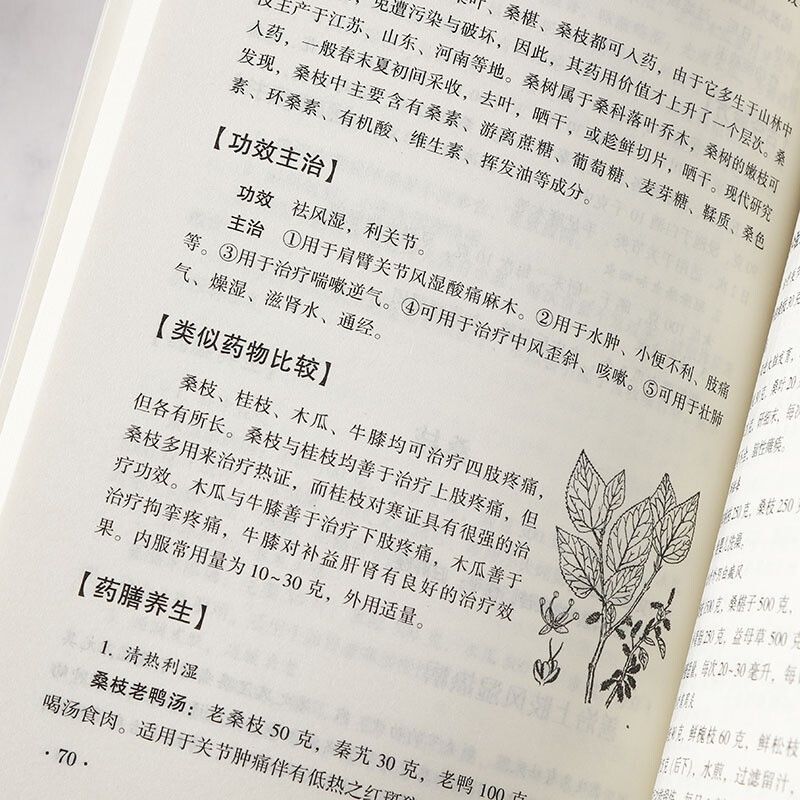 漢方薬の鑑別と応用図解漢方薬の漢方医養生漢方薬の漢方薬の薬の識別品種の書籍