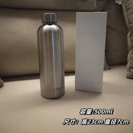 新款跨境直供大容量不锈钢保温杯小口瓶保温杯304不锈钢500ML