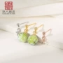 小众简约925圆珠耳坠