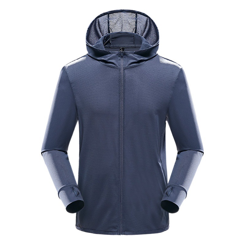 Fashionable Anti-Uv Jacket for Women, Breathable Sun Protection Skin Windbreaker for Men, Thin Outdoor Casual Solid Color Sun Protection Clothing for Women