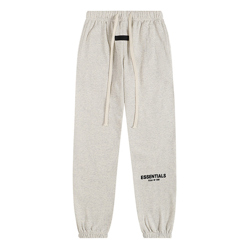 外国貿易ヨーロッパとアメリカのトレンディなブランド FOG ESSENTIAL 立体文字クラシック秋冬ベルベットルーズフード付きスウェットシャツ|undefined
