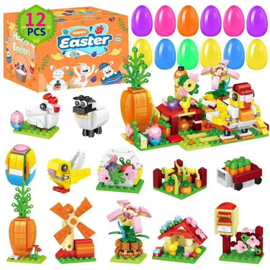 Juguete de Conejo de Peluche para Niños, Regalo de Pascua, Juguete de Cápsula, Huevo de Pascua DIY de Amazon 2026