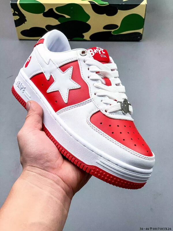 莆田工場直販 BAPESTA SK8 DUNK ストリートトレンド 黒と白のサメ カップル バイブ カジュアル シューズ|undefined