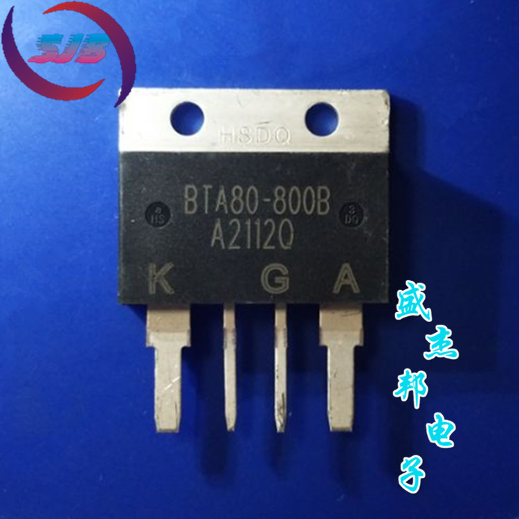 BTA80-800B TO-4PL 80A 800V绝缘型双向可控硅全新现货