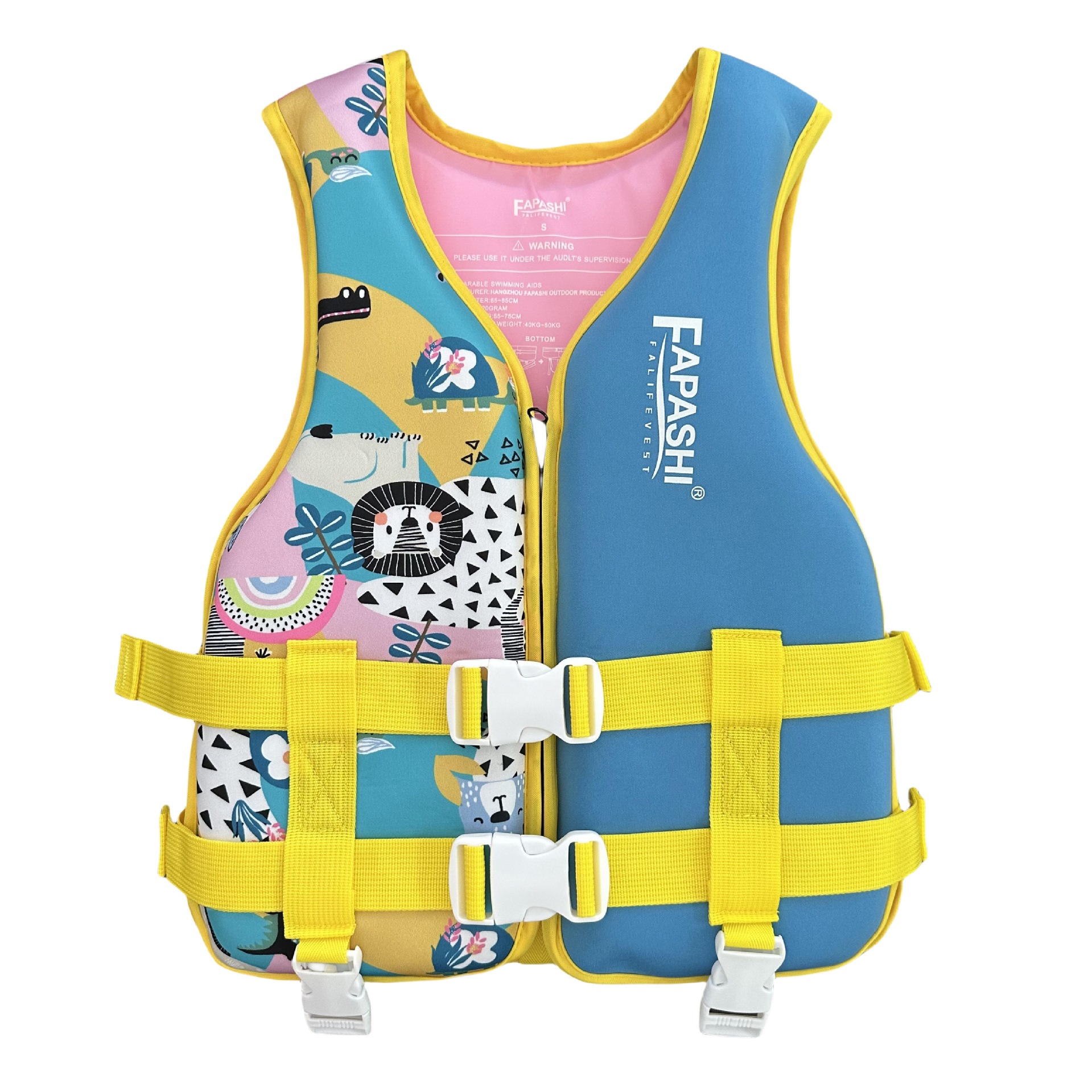 热销户外游泳儿童救生衣男女水上乐园浮力背心漂流冲浪便携救生衣