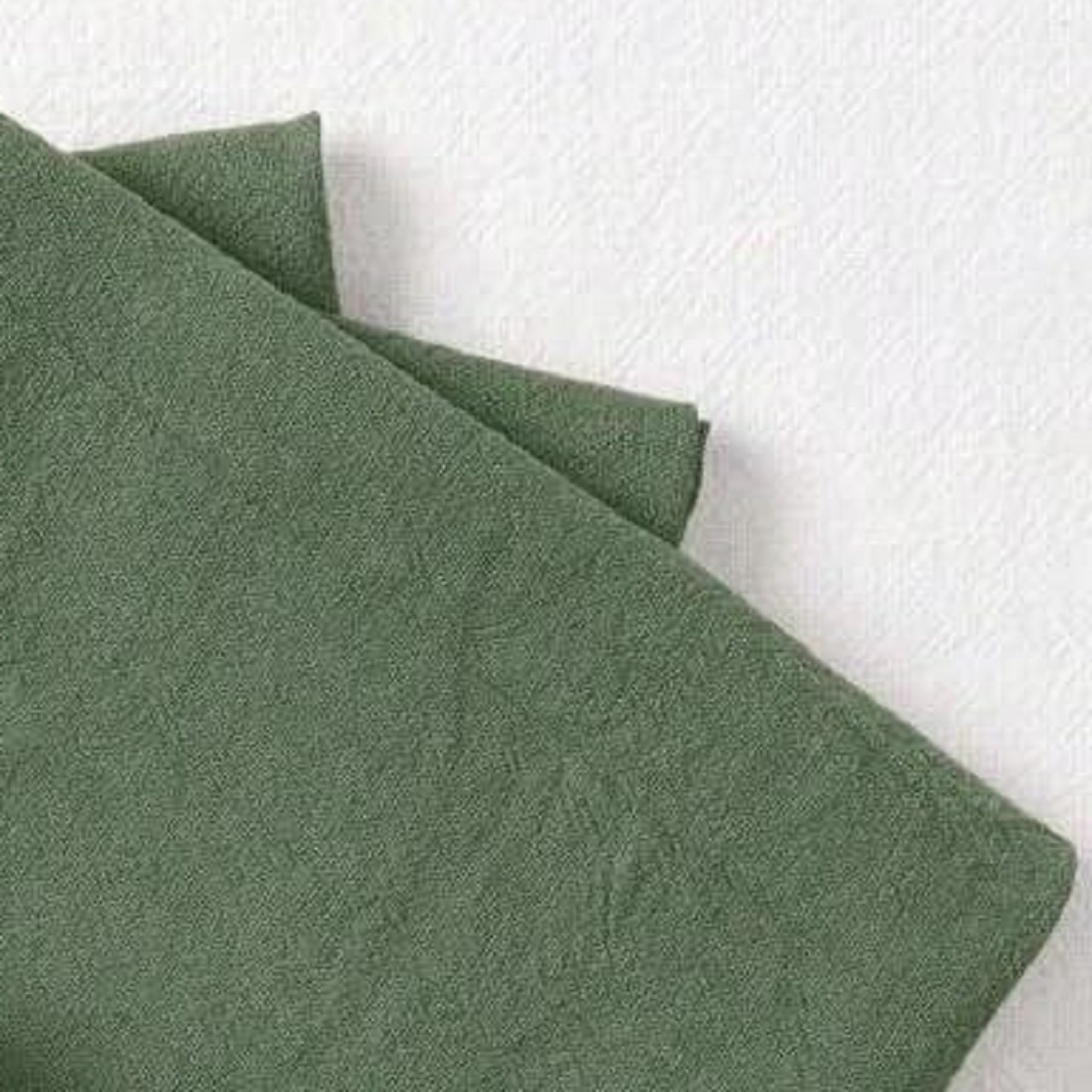 Servilleta lisa Algodón lavado Paño de boca de algodón puro Almohadilla de encaje Almohadilla de mesa Fondo de tiro gourmet Almohadilla de cocina transfronteriza Tela de servilleta