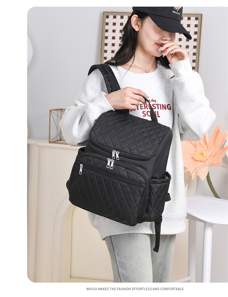 New multi-functional milk storage and heat preservation mom and baby bag for going out, large-capacity storage, lightweight dry and wet separation mom bag undefined