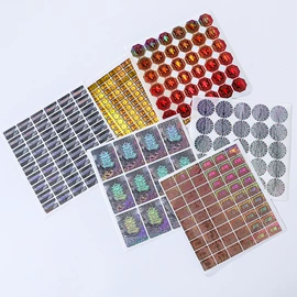 不干胶标签;防伪商标