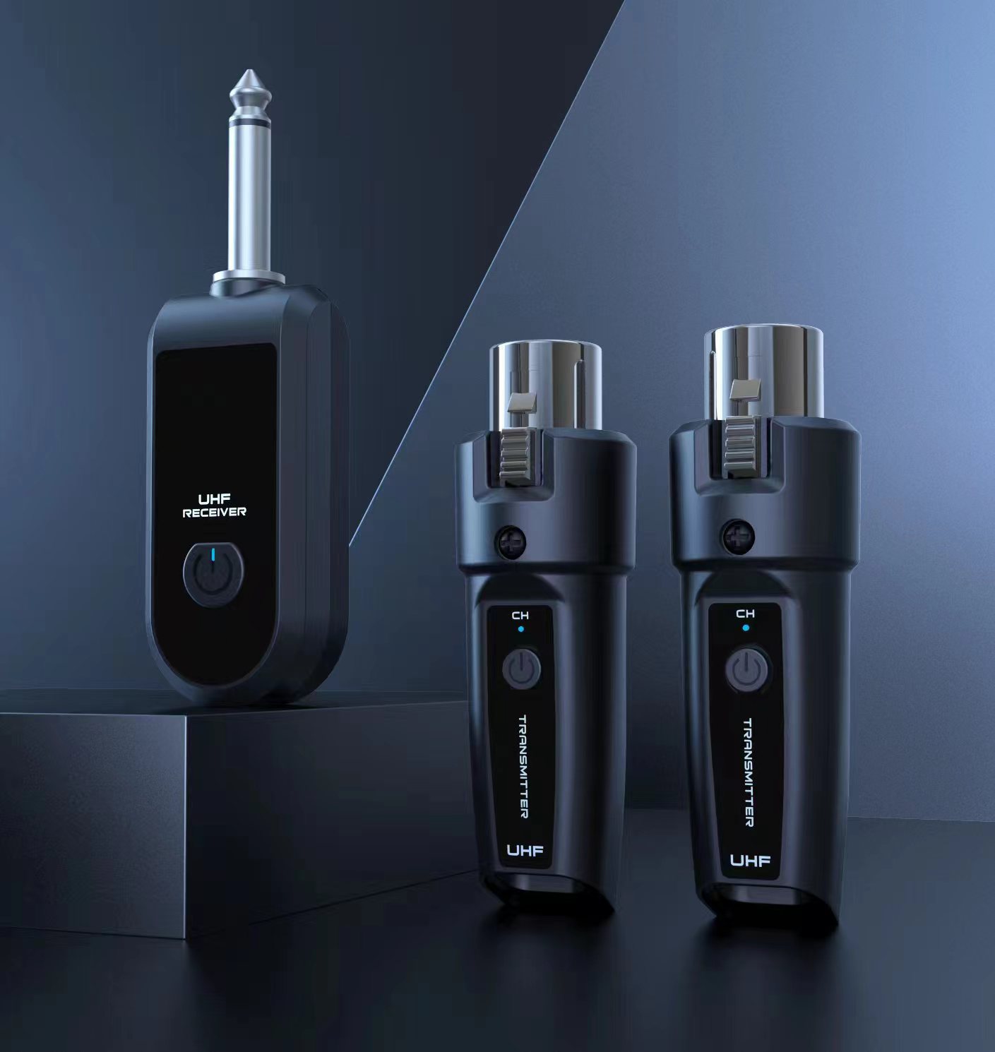 Conversión inalámbrica inalámbrica dedicada transfronteriza con micrófono dinámico inalámbrico de mano 2.4G