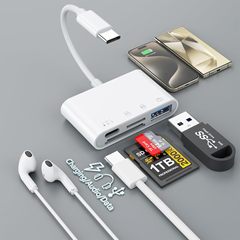 フォーインワンカードリーダー typec 携帯電話コンピュータユニバーサル多機能 usb カメラヘッドセット sd カード tf カードリーダー