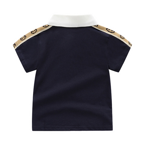 2024 Spring/Summer New Arrival: Boys' Short-Sleeve T-Shirts & Girls' Cotton Pique Polo Shirts—Cross-Border Exclusive Design
