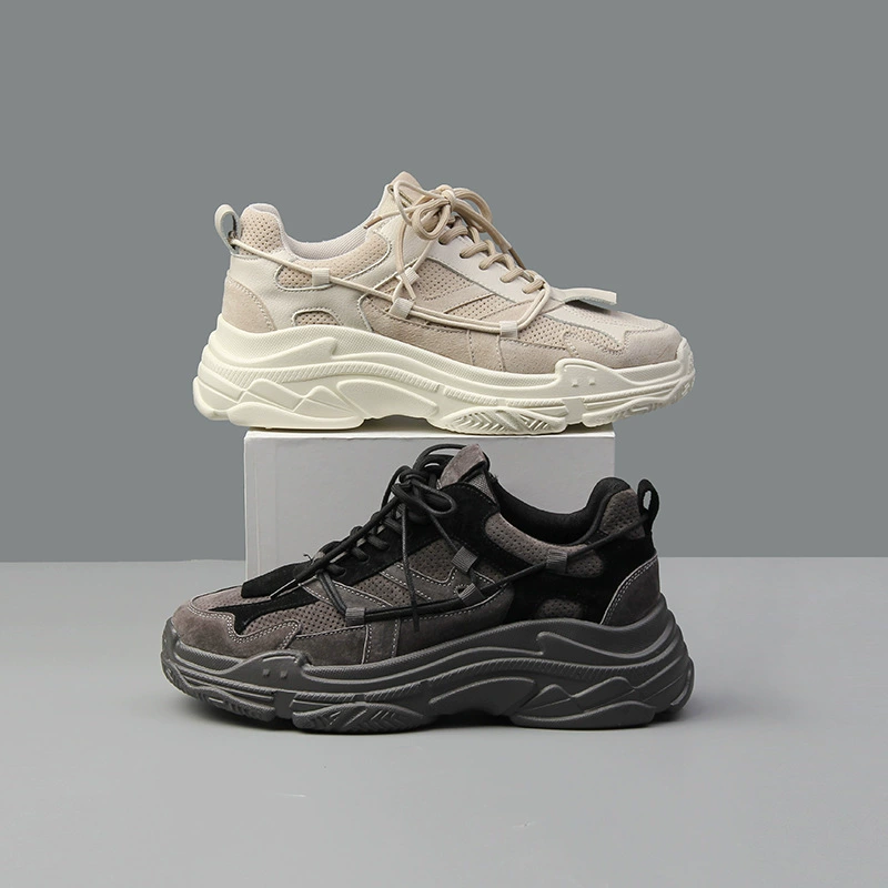 Модная повседневная обувь, высоко дышащие амортизирующие кроссовки на платформе, индивидуальная пошив, корейский стиль, оптовая цена