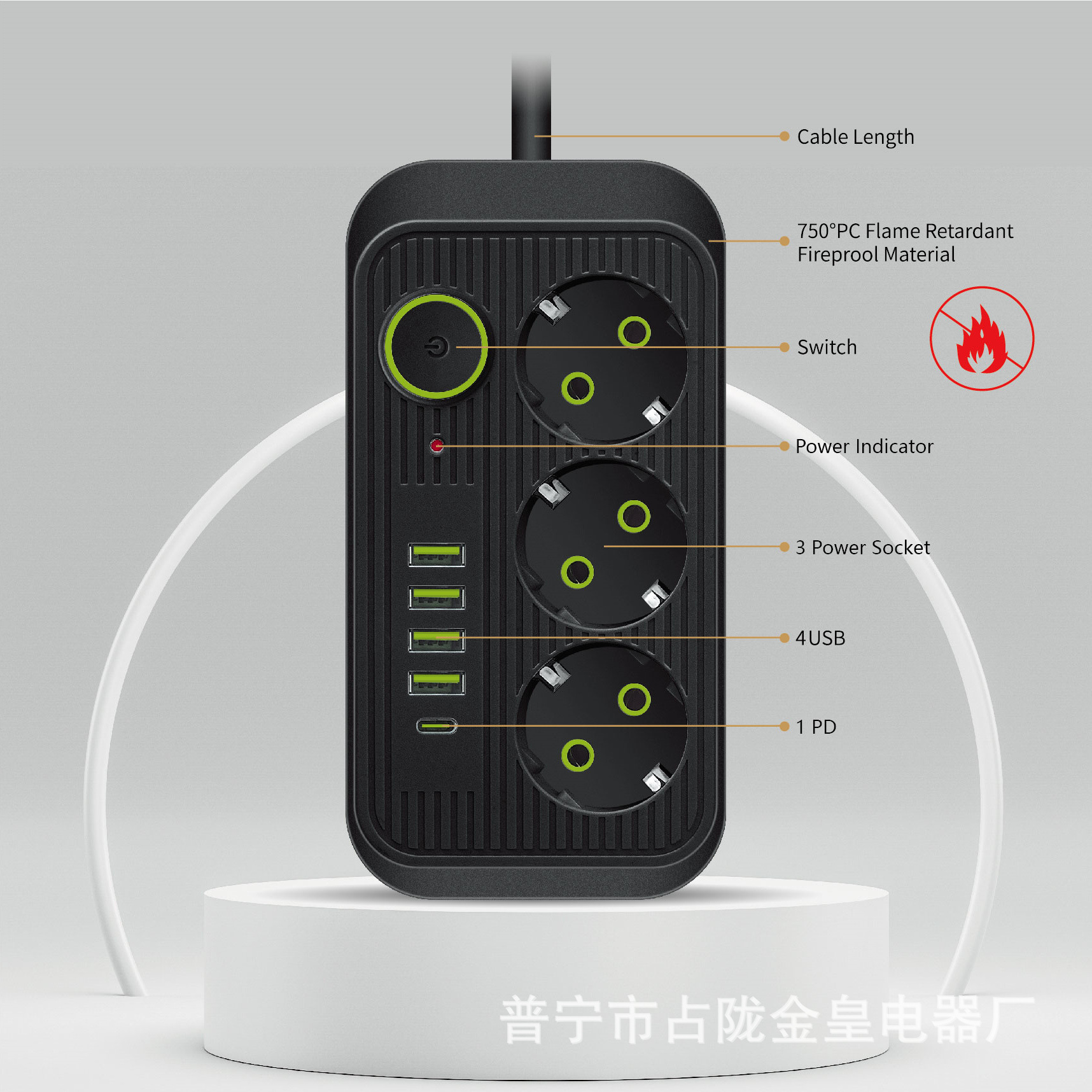 POWER SOCKET-F09U-F07U-F06U-02