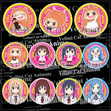 干物妹小埋吧唧胸章我家有个鱼乾妹土间埋菜菜切绘徽章现货D