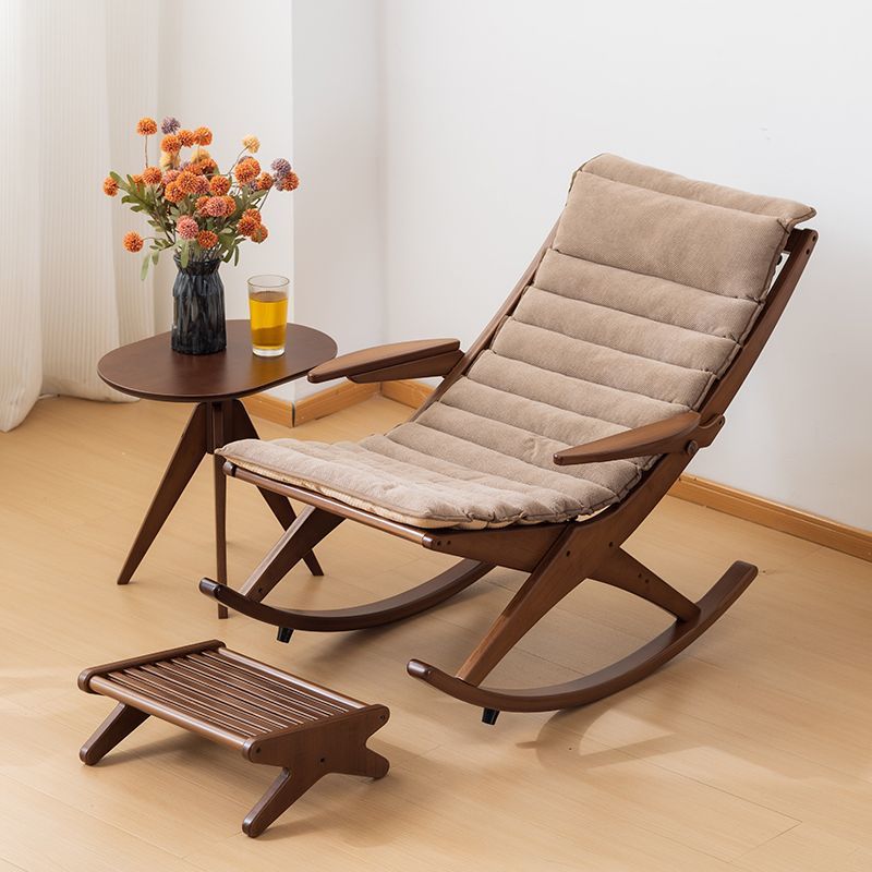 Rocking Chair, Lounge Chair, Lunch Break Folding Chair, Adult Nap, Lazy Lounge Chair, Elderly Balcony Leisure Chair