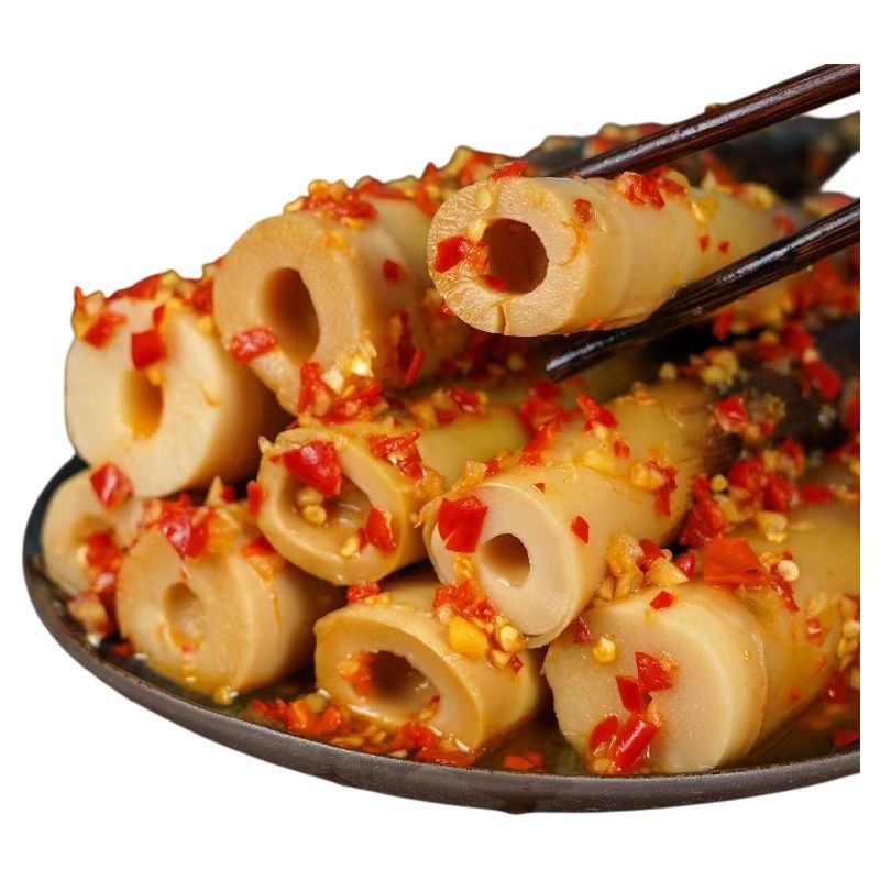 网红手剥笋开即食泡椒笋尖香辣脆竹笋200g每袋酸笋手小包装零食