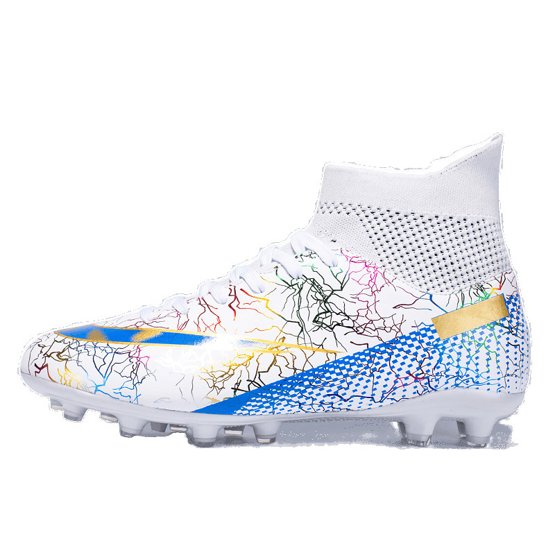 Zapatos de fútbol de alto nivel camuflado un crecimiento de zapatos de clavos transfronterizos de tamaño grande 48 zapatos de fútbol de clavos