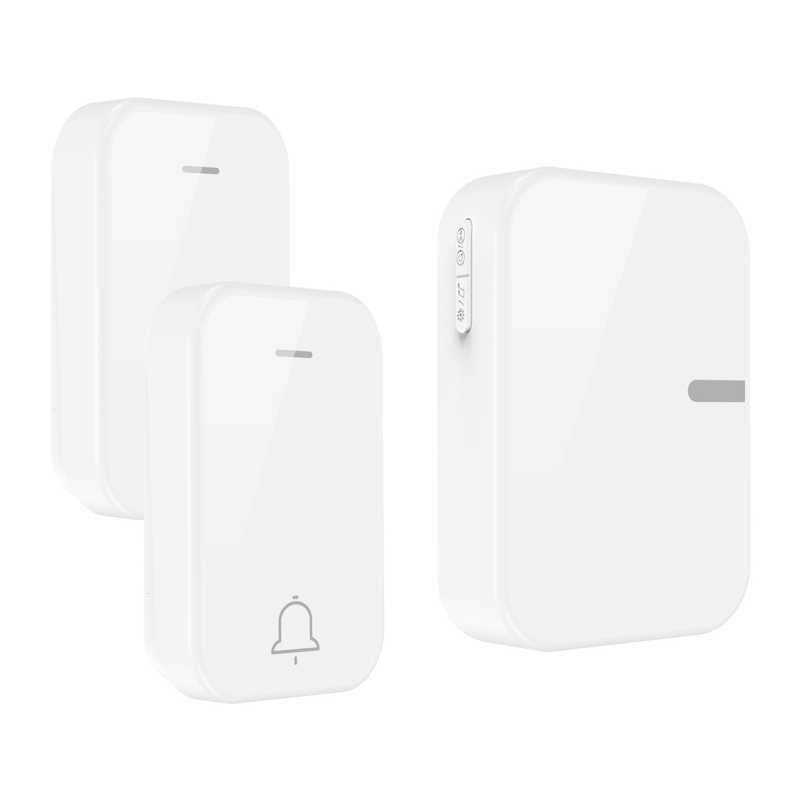 흰색 유럽 표준 2대1 배터리 모델