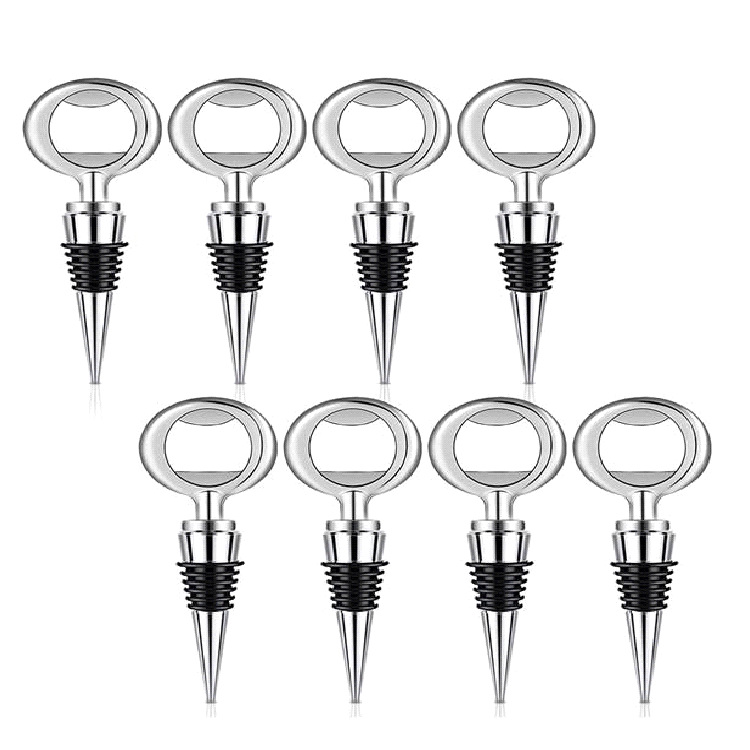 Directo de fábrica aleación de zinc larga barra de cerveza abridor de botellas DIY6 seda inferior cuerpo vino tapón de vino en stock al por mayor