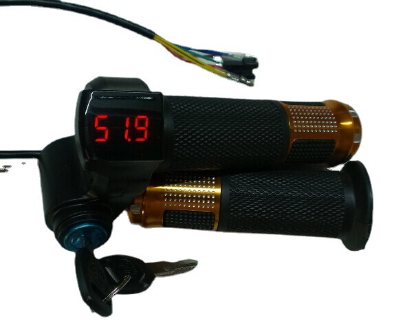 Red screen regular lock electric car handle electric car accessories speed control handle throttle handle