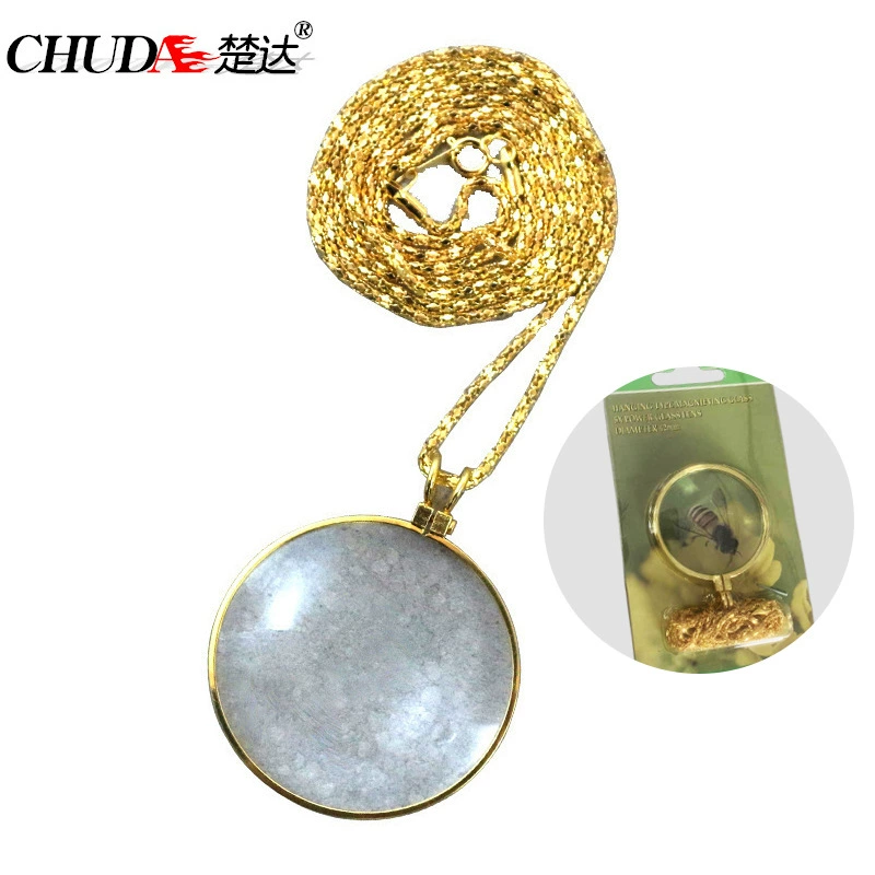 Chuda ожерелье из цинкового сплава 5 раз для чтения и чтения газетных украшений увеличительное стекло для пожилых людей подвесная цепочка Ювелирные изделия хороший подарок