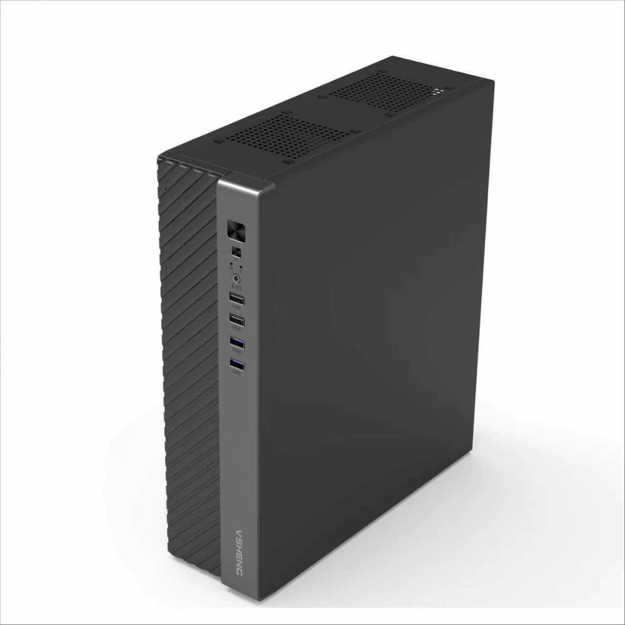 Собранный настольный компьютер MTX мини мини ATX маленький корпус блока питания набор DIY офис оболочка ITX