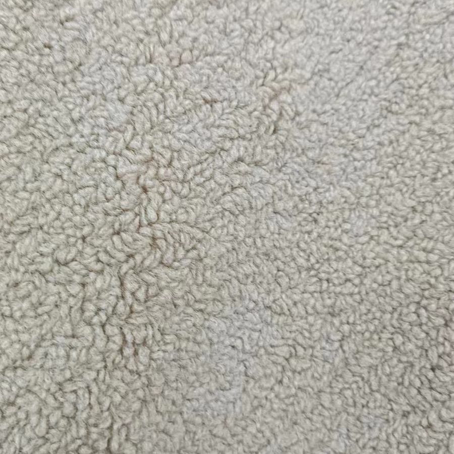 厂家直供800克小绵羊小麦穗加厚童装女装绒布简约复合底布保暖面