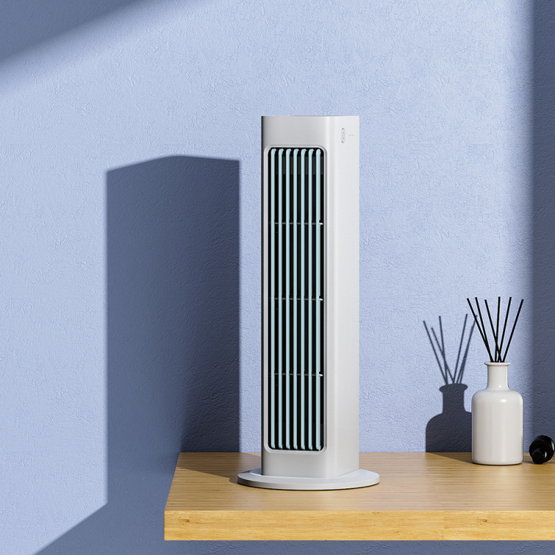 冷却加工品氷湿布ポータブルデスクトップホームオフィス寮強力冷風シェイキングヘッドブレードレスフロアファンギフトカスタマイズ|undefined