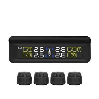 Pressure Gauge Solar USB — Tire pressure monitoring system