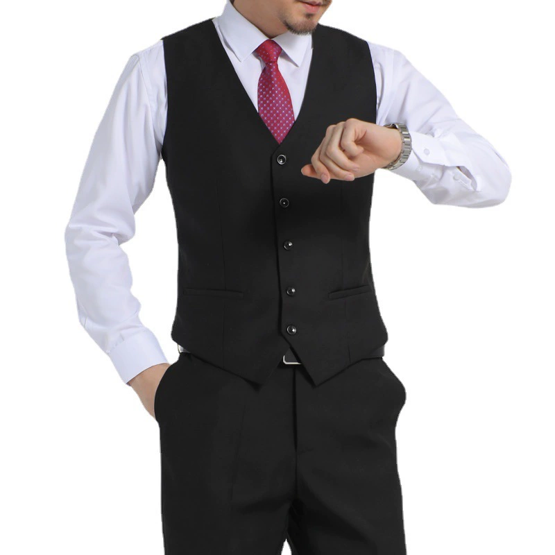 Костюм, жилет, рабочая форма, дизайнерское платье, slim fit